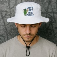 Baseball Don't Get In A Pickle Funny Bucket Hat