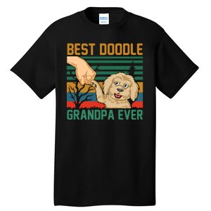 Best Doodle Grandpa Ever Tall T-Shirt