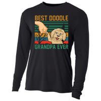 Best Doodle Grandpa Ever Cooling Performance Long Sleeve Crew