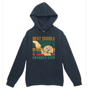 Best Doodle Grandpa Ever Urban Pullover Hoodie