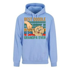 Best Doodle Grandpa Ever Unisex Surf Hoodie