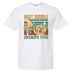 Best Doodle Grandpa Ever Garment-Dyed Heavyweight T-Shirt