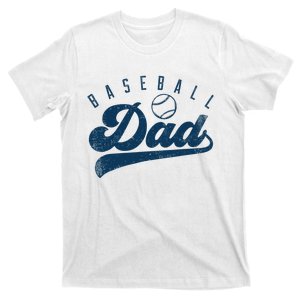 Baseball Dad Gifts Daddy Father's Day T-Shirt