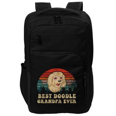Best Doodle Grandpa Ever Impact Tech Backpack