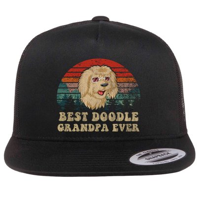 Best Doodle Grandpa Ever Flatbill Hat