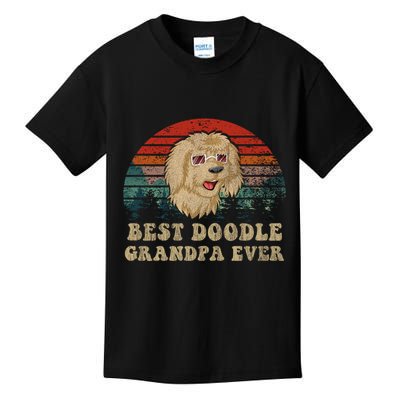 Best Doodle Grandpa Ever Kids T-Shirt
