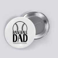 Baseball Dad Gift For Baseball Lover Button