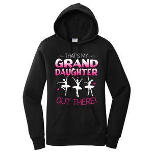 Ballet Dancing Granddaughter Grandpa & Grandma Gift Women's Pullover Hoodie