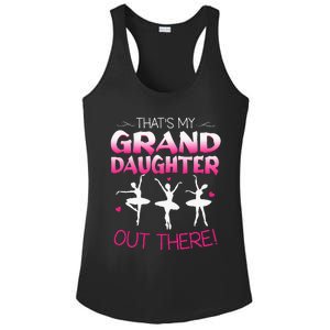 Ballet Dancing Granddaughter Grandpa & Grandma Gift Ladies PosiCharge Competitor Racerback Tank