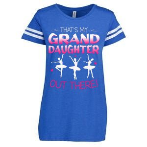 Ballet Dancing Granddaughter Grandpa & Grandma Gift Enza Ladies Jersey Football T-Shirt