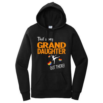 Ballet Dancing Granddaughter Grandpa & Grandma Gift Women's Pullover Hoodie