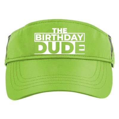 Birthday Dude Graphic Novelty Adult Drive Performance Visor