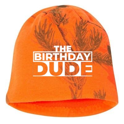 Birthday Dude Graphic Novelty Kati - Camo Knit Beanie