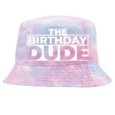 Birthday Dude Graphic Novelty Tie-Dyed Bucket Hat