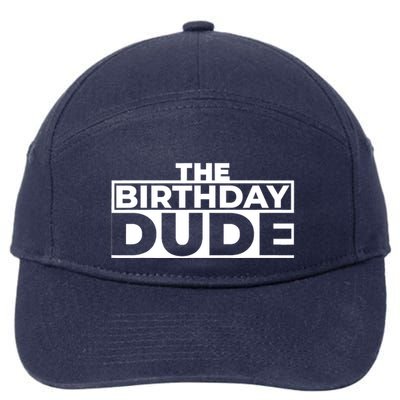 Birthday Dude Graphic Novelty 7-Panel Snapback Hat