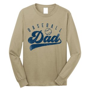 Baseball Dad Gifts Daddy Fathers Day Long Sleeve Shirt