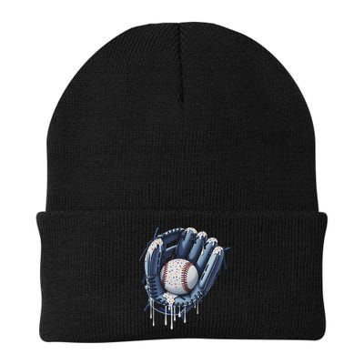 Baseball Drip Glove Ice Cream Drip Sports Beanie