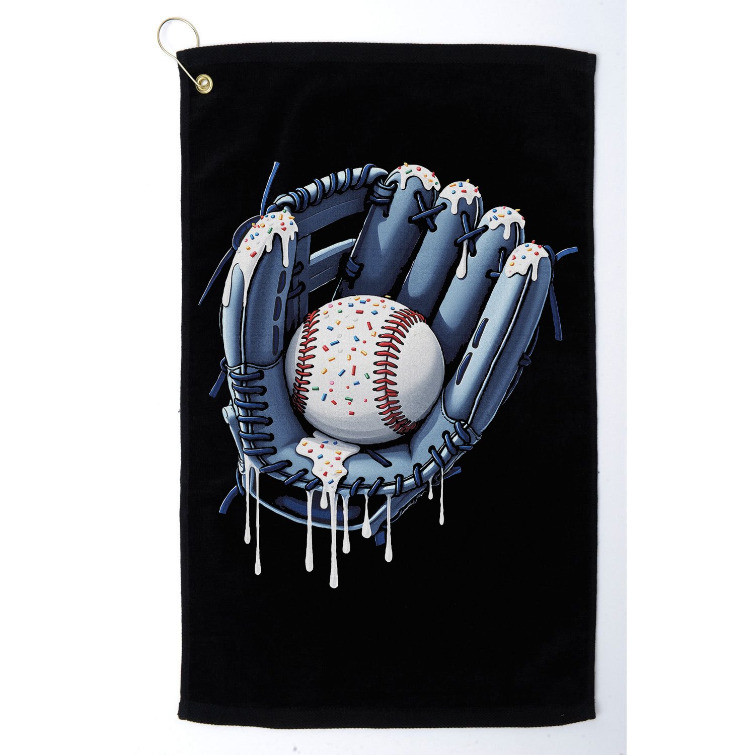 Baseball Drip Glove Ice Cream Drip Sports Golf Towel