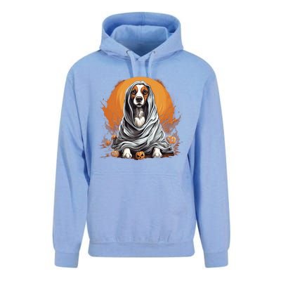 Beagle Dog Ghost Funny Halloween Pumpkin For Dog Lovers Gift Unisex Surf Hoodie