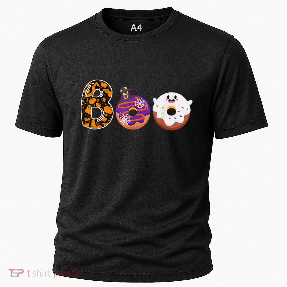Boo Donuts Ghost Funny Halloween Donut Lovers Costume Spooky Performance Shirt