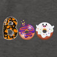 Boo Donuts Ghost Funny Halloween Donut Lovers Costume Spooky Vector Backpack