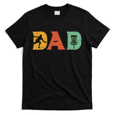 Best Disc Golf Dad Retro Fathers Day For Men Dad Sports T-Shirt