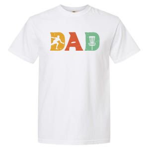 Best Disc Golf Dad Retro Fathers Day For Men Dad Sports Garment-Dyed Heavyweight T-Shirt