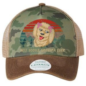 Best Doodle Grandma Ever Legacy Tie Dye Trucker Hat