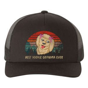 Best Doodle Grandma Ever Yupoong Adult 5-Panel Trucker Hat