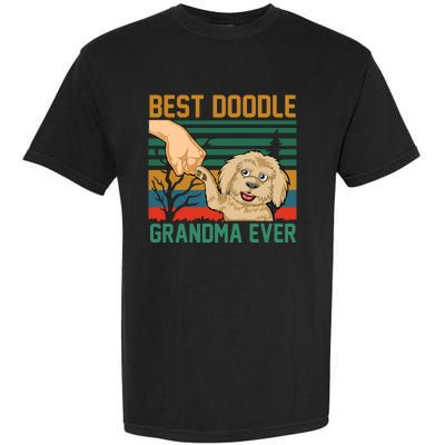 Best Doodle Grandma Ever Garment-Dyed Heavyweight T-Shirt