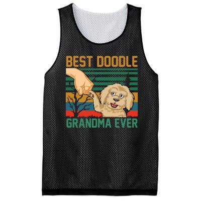 Best Doodle Grandma Ever Mesh Reversible Basketball Jersey Tank