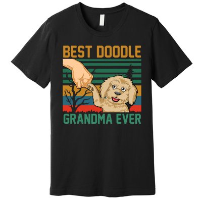 Best Doodle Grandma Ever Premium T-Shirt