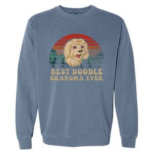 Best Doodle Grandma Ever Garment-Dyed Sweatshirt