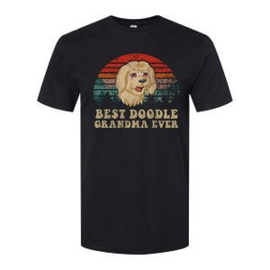 Best Doodle Grandma Ever Softstyle CVC T-Shirt