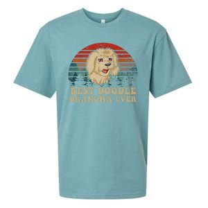 Best Doodle Grandma Ever Sueded Cloud Jersey T-Shirt