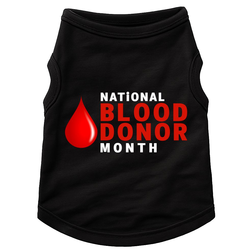 Blood Donor Gift National Volunteer Blood Donor Month Gift Doggie Tank