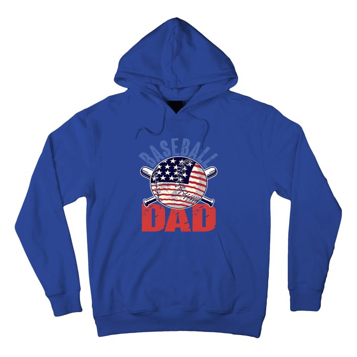 Baseball Dad Gift Funny Baseball Dad Gift Hoodie