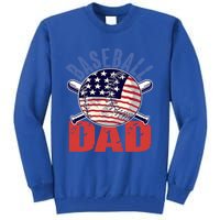 Baseball Dad Gift Funny Baseball Dad Gift Tall Sweatshirt