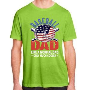 Baseball Dad Gift Funny Baseball Dad Gift Adult ChromaSoft Performance T-Shirt