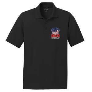 Baseball Dad Gift Funny Baseball Dad Gift PosiCharge RacerMesh Polo