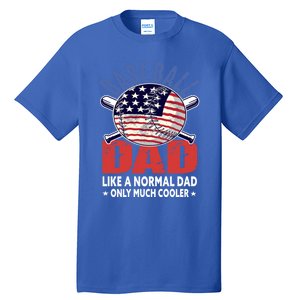 Baseball Dad Gift Funny Baseball Dad Gift Tall T-Shirt