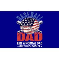 Baseball Dad Gift Funny Baseball Dad Gift Bumper Sticker