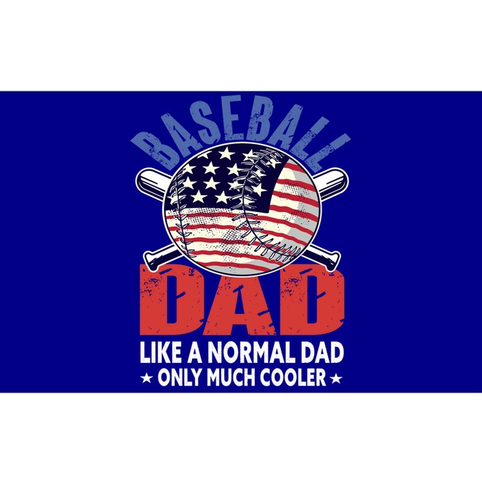 Baseball Dad Gift Funny Baseball Dad Gift Bumper Sticker