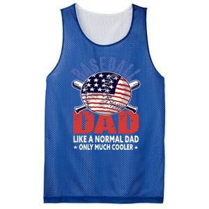 Baseball Dad Gift Funny Baseball Dad Gift Mesh Reversible Basketball Jersey Tank