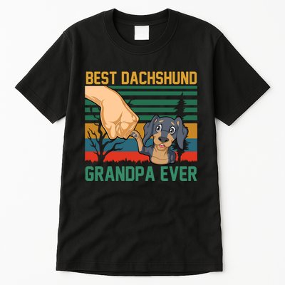 Best Dachshund Grandpa Ever Tall T-Shirt