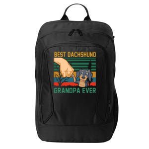 Best Dachshund Grandpa Ever City Backpack