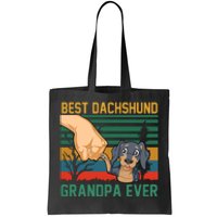 Best Dachshund Grandpa Ever Tote Bag