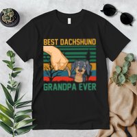 Best Dachshund Grandpa Ever Premium T-Shirt