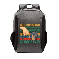 Best Dachshund Grandpa Ever Vector Backpack