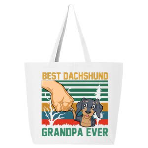 Best Dachshund Grandpa Ever 25L Jumbo Tote